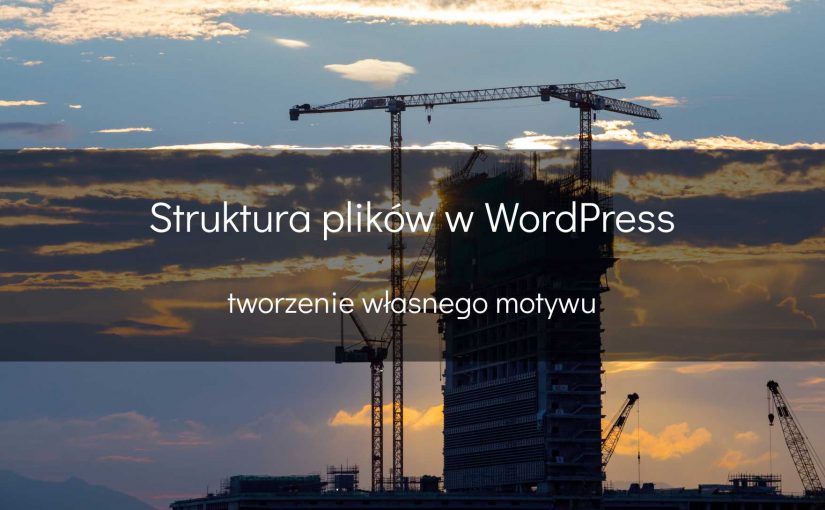 Struktura plików w Wordpress - okładka
