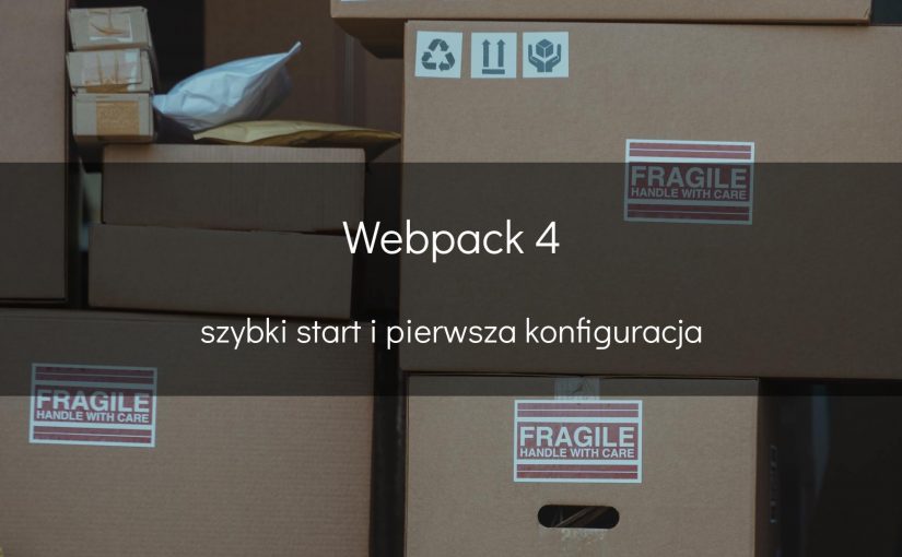 Webpack - szybki start -okładka