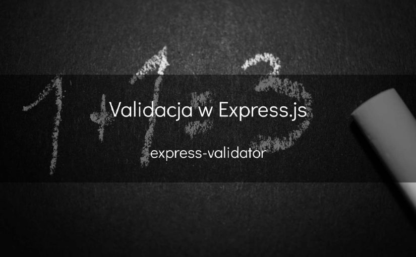 Validacja w Express.js - okładka