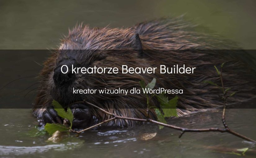 Beaver Builder - okładka