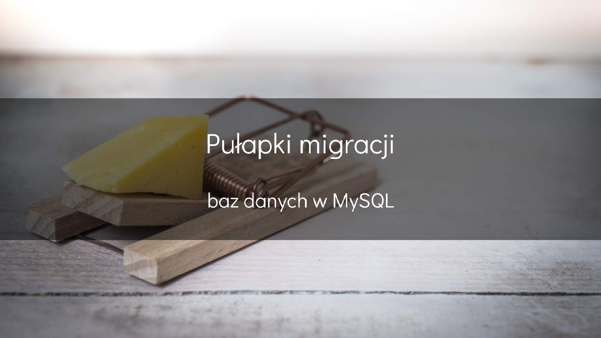 Zdjęcie do: Pułapki migracji baz danych MySQL