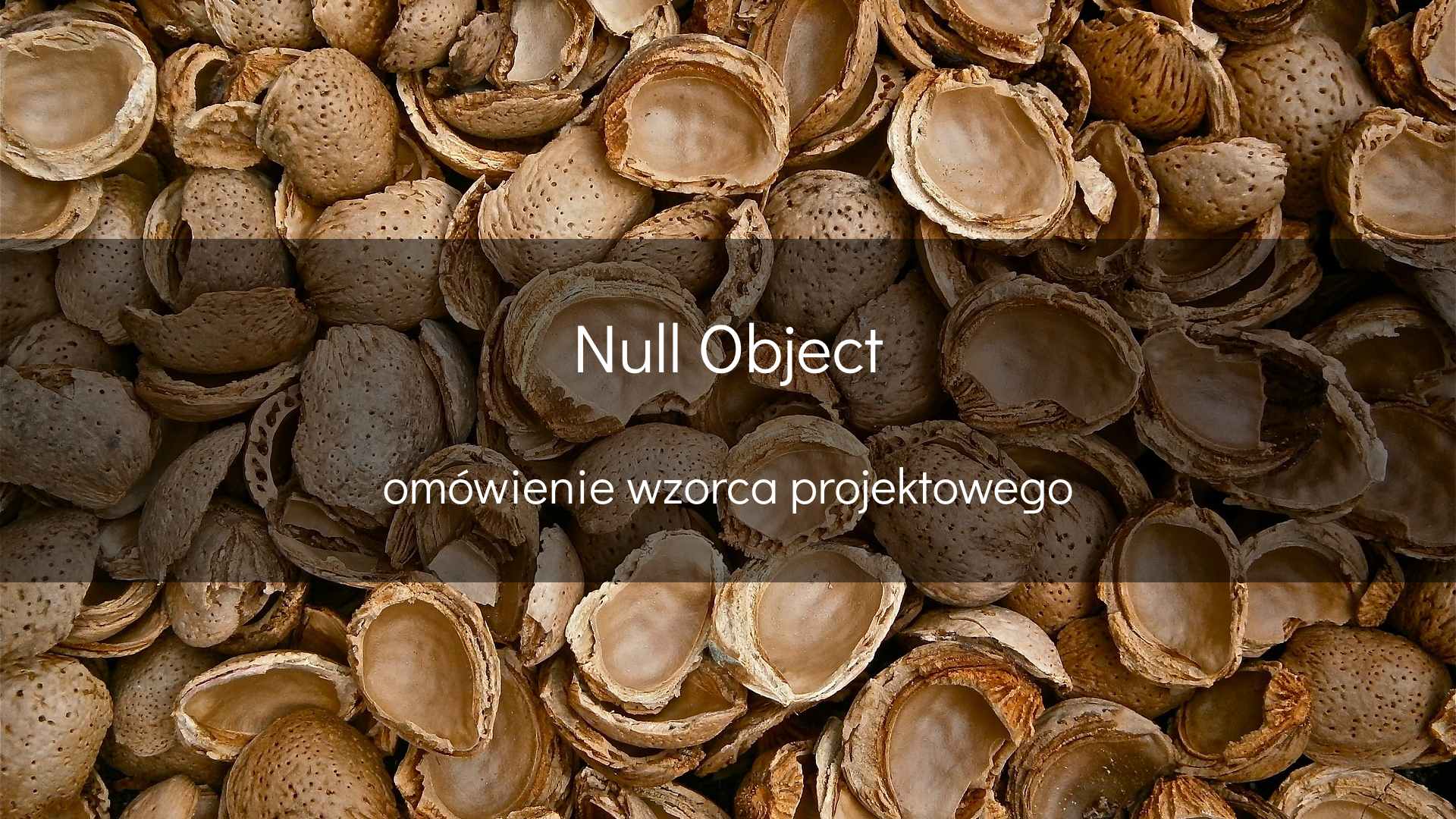 Wzorzec Null Object - okładka