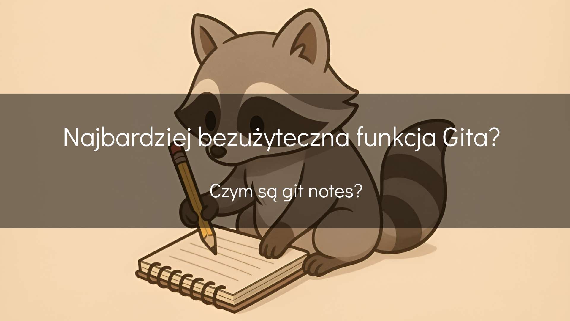 Czym są git notes? - okładka