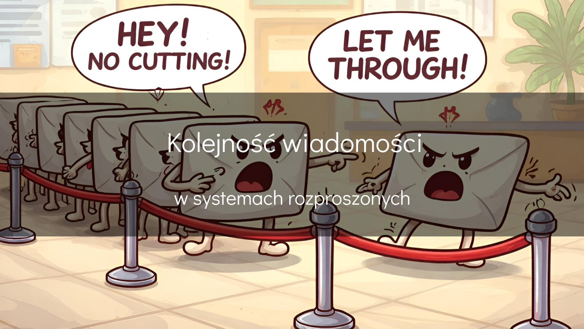Kolejność wiadomości w systemach rozproszonych - okładka