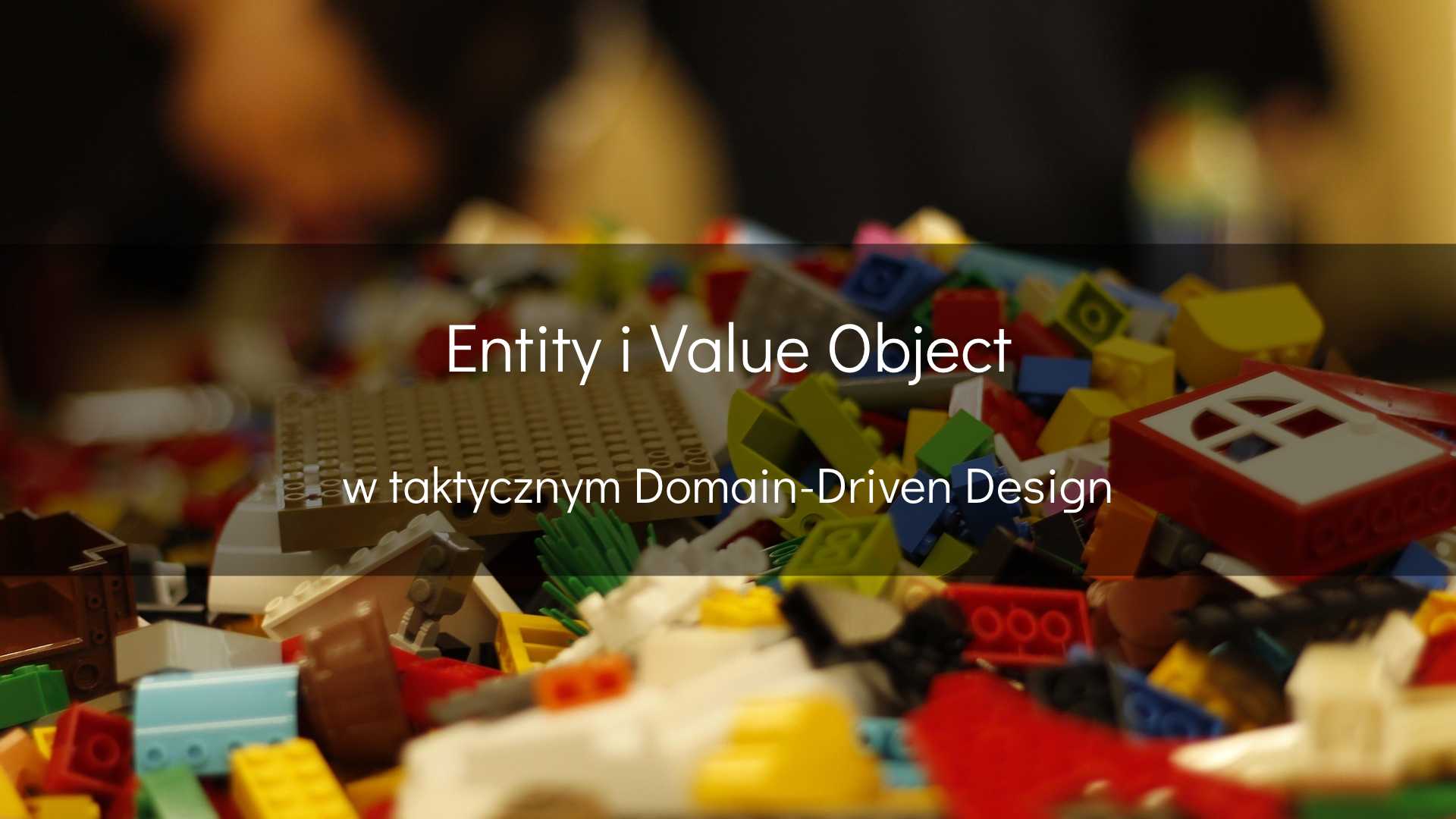 Entity i Value Object w taktycznym Domain-Driven Design - okładka